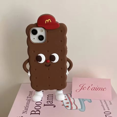 S75396 にこにこビスケット 立体iPhoneケース