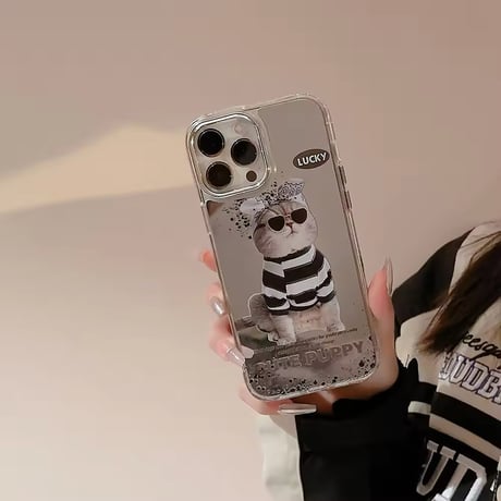 S74359 クールキャット iPhoneケース