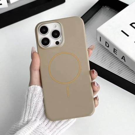 【即納商品】S74563 シンプルカラーのMagSafe対応iPhoneケース