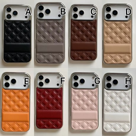 S75186 クラシックキルティング iPhoneケース