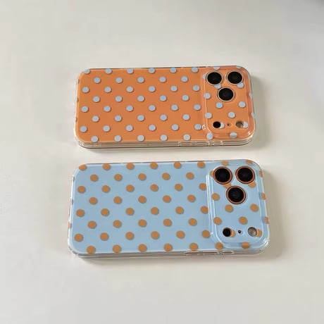 S75189 ポルカドット iPhoneケース