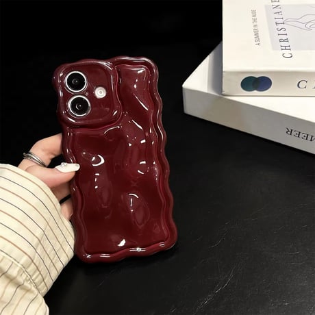 S74325 ぷくぷくウェーブ iPhoneケース