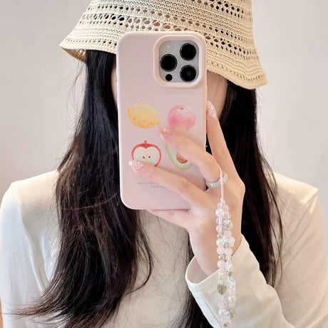 K22827 やさしいフルーツたちのiPhoneケース