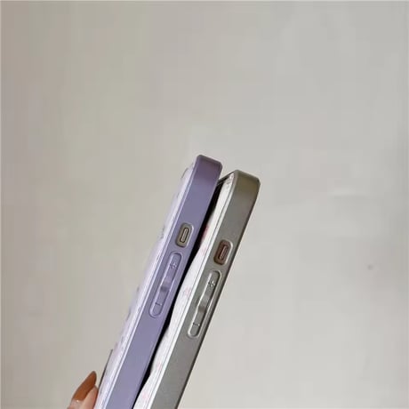 S75044 ふんわり小花のキルティングiPhoneケース
