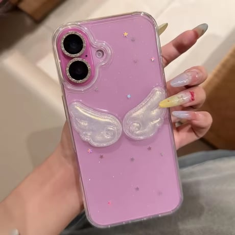 L62334 エンジェルウィングクリア iPhoneケース