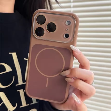 S75421 カラーフレームMagSafe対応iPhoneケース
