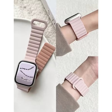 N00125 ツートンマグネットループ Apple Watchバンド