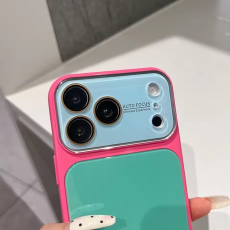 S75642 ポップカラーブロックiPhoneケース