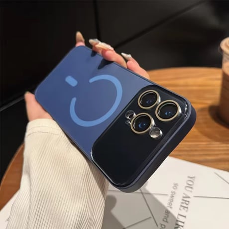 S74987 ツートンカラーマグセーフ iPhoneケース