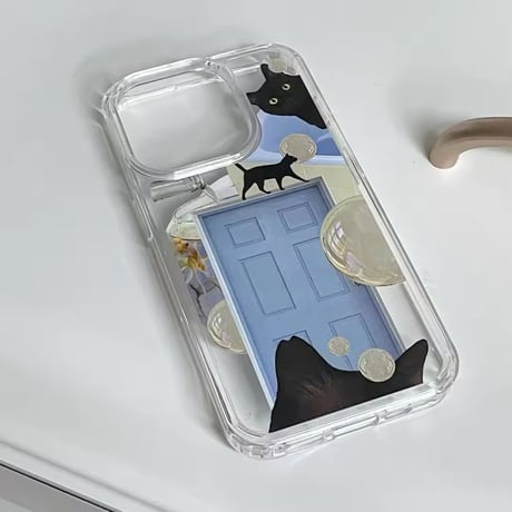 S74365 ポップデザイン クリア iPhoneケース