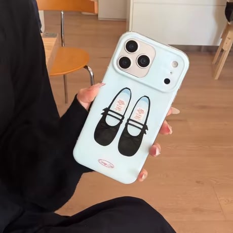 S75501 バレエシューズデザインiPhoneケース