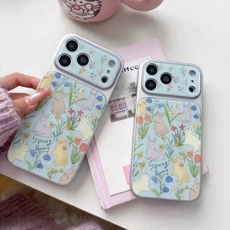 S75431 スプリングバニーガーデン iPhoneケース
