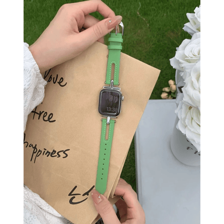 N00042 スリムステッチレザー Apple Watchバンド