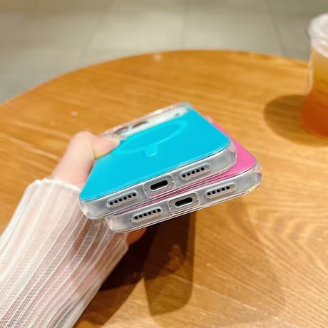 S75052 カラーフレーム MagSafe対応 iPhoneケース