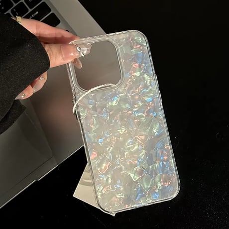 S74207 シェルパールiPhoneケース