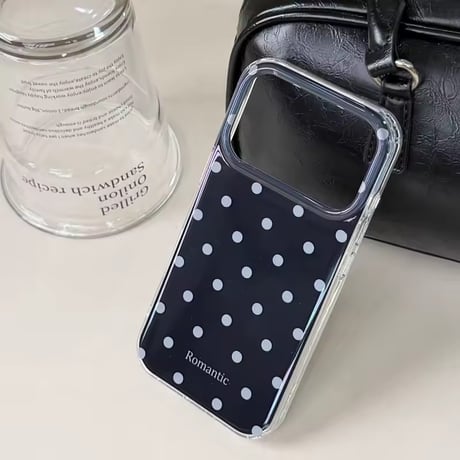 S75606 ロマンティックドット iPhoneケース