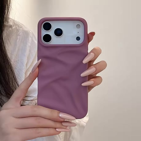 S75118 マットウェーブカラー iPhoneケース