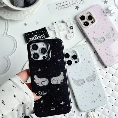 S75450 エンジェルウィングスターiPhoneケース