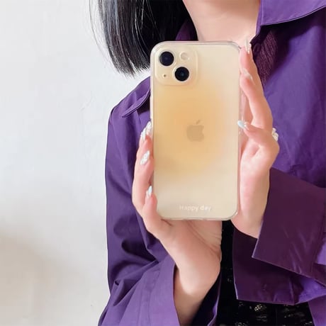 L62229 Happy day グラデーションiPhoneケース