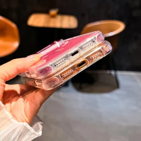 S75570 キラめきリングデザイン MagSafe対応 iPhoneケース