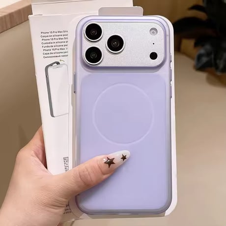 S75505 マットカラーMagSafe対応iPhoneケース