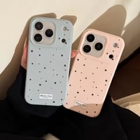 S75677 ちいさな星降るパステル iPhoneケース