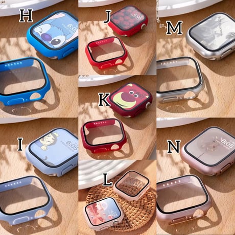 N00180 カラフルフレーム Apple Watchケース