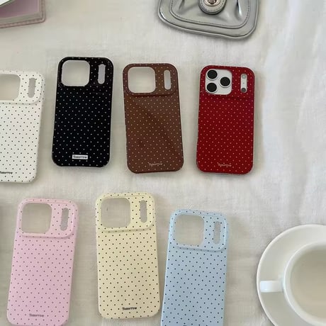 S75408 ミニドットカラーiPhoneケース