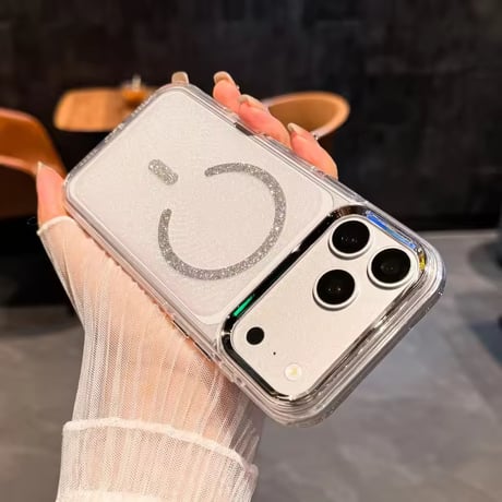 S75570 キラめきリングデザイン MagSafe対応 iPhoneケース