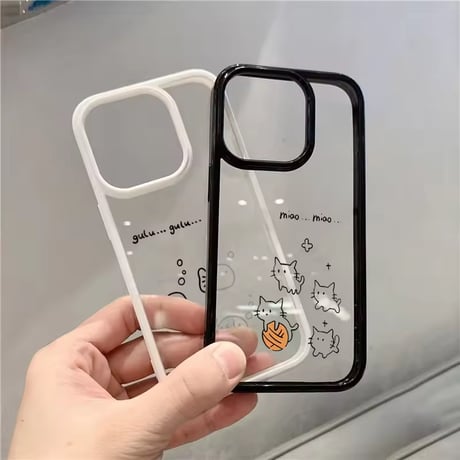 L62455 ゆるアニマルスケッチiPhoneケース
