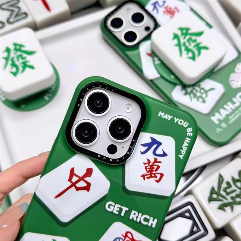 K22931 麻雀グリップ付き iPhoneケース | nanomita