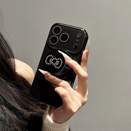 K23028 ビジューリボン MagSafeソケット付き iPhoneケース