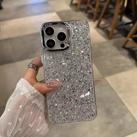 S74976 フルグリッター iPhoneケース