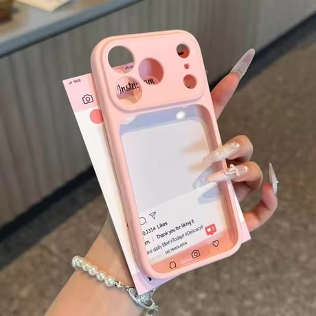 L62471 はさめる推しフォトiPhoneケース