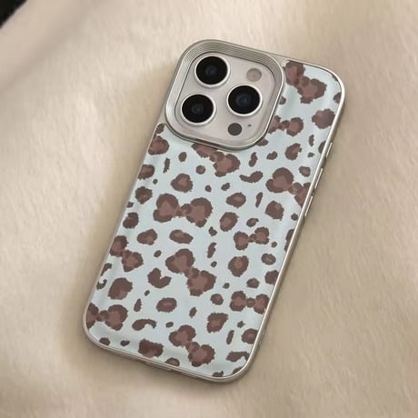 S75107 ミルキーレオパード iPhoneケース