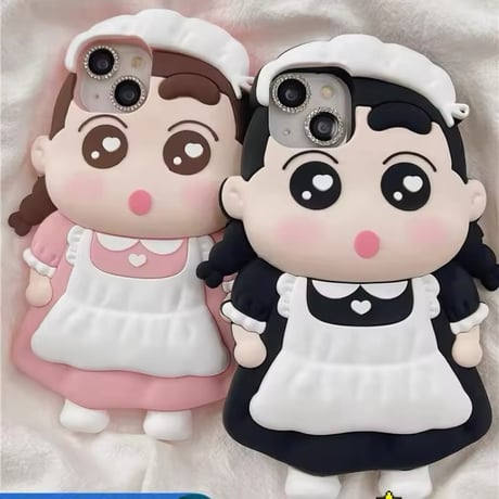 S74065 メイドちゃん立体 iPhoneケース