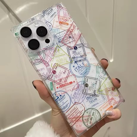 L62128 トラベルスタンプ iPhoneケース