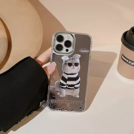 S74359 クールキャット iPhoneケース