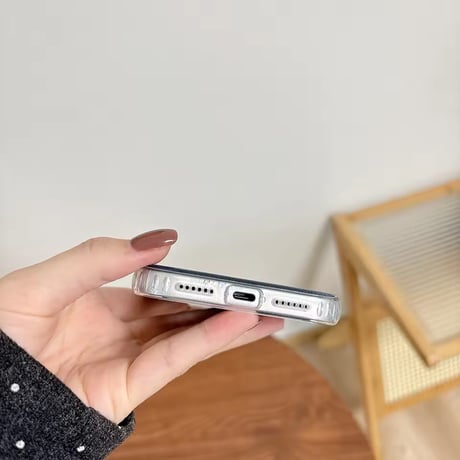 L62356 ドリーミーグリッター MagSafe対応 iPhoneケース