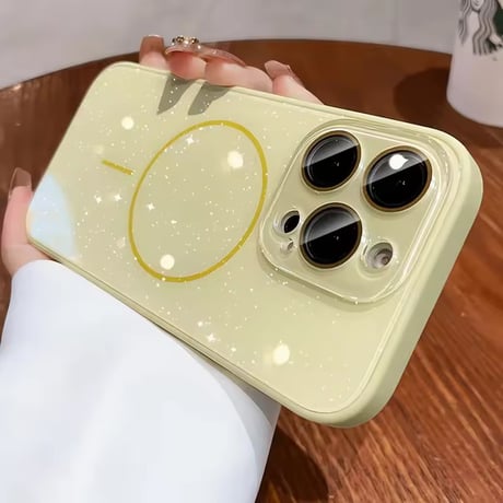 S74893 きらめきラメカラー iPhoneケース