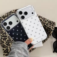 S75606 ロマンティックドット iPhoneケース