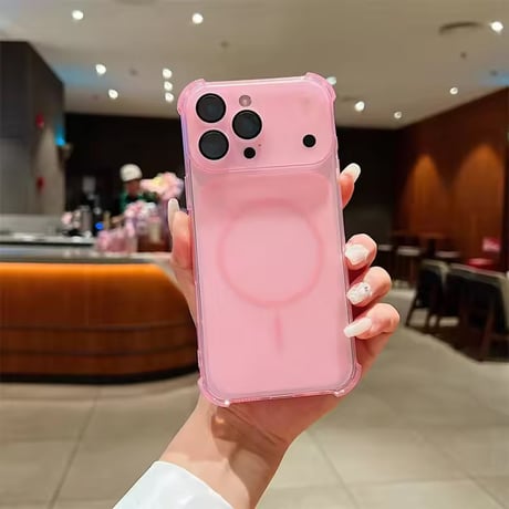 S75629 カラーフレームソフトガード iPhoneケース