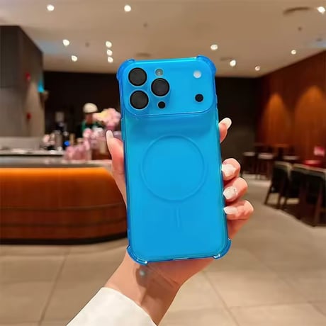 S75629 カラーフレームソフトガード iPhoneケース
