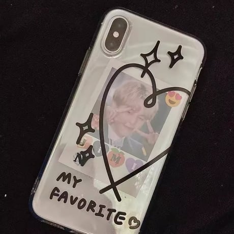 【即納商品】L62145 推しを閉じ込める “MY FAVORITE”iphoneケース