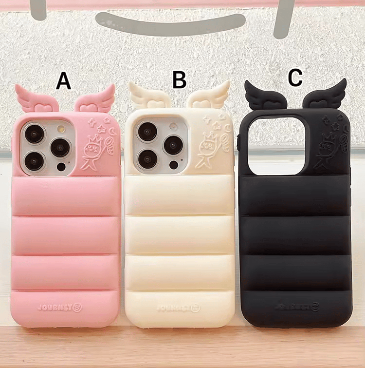 S74699 Angel Wing Puffy iPhoneCase | nanomita