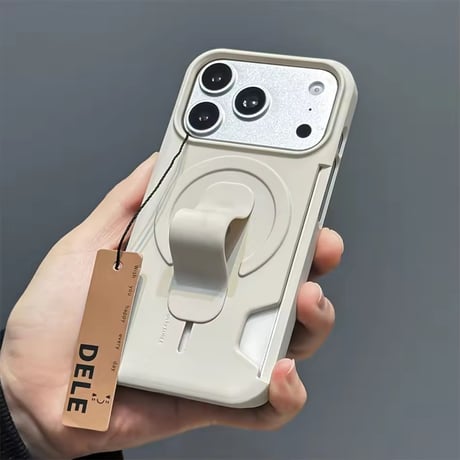K23060 フィンガーベルト一体型 MagSafe対応カード収納iPhoneケース