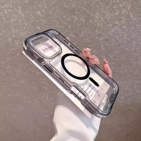 【即納商品】L62252 カラフルクリア MagSafe対応ケース