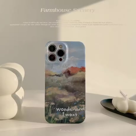 S75134 パステルアートタッチ iPhoneケース