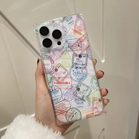 L62128 トラベルスタンプ iPhoneケース