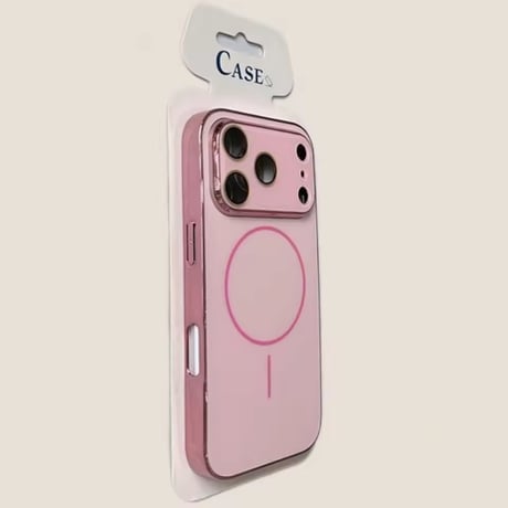 S75099 メタリックフレーム MagSafe対応iPhoneケース